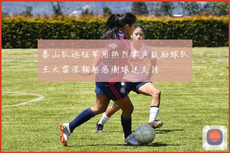 泰山队远征军用热烈掌声鼓励球队王大雷深鞠躬感谢球迷支持