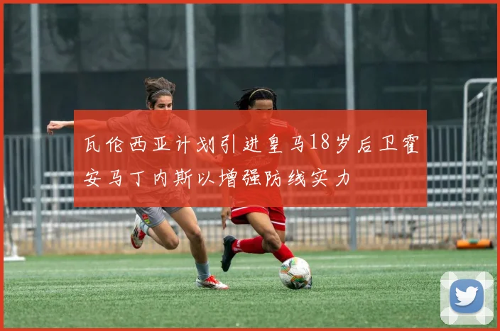 瓦伦西亚计划引进皇马18岁后卫霍安马丁内斯以增强防线实力